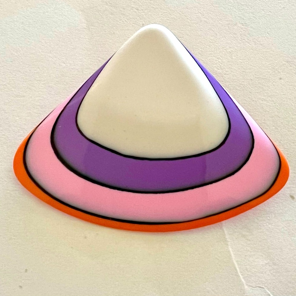 Vintage  Geometric Brooch